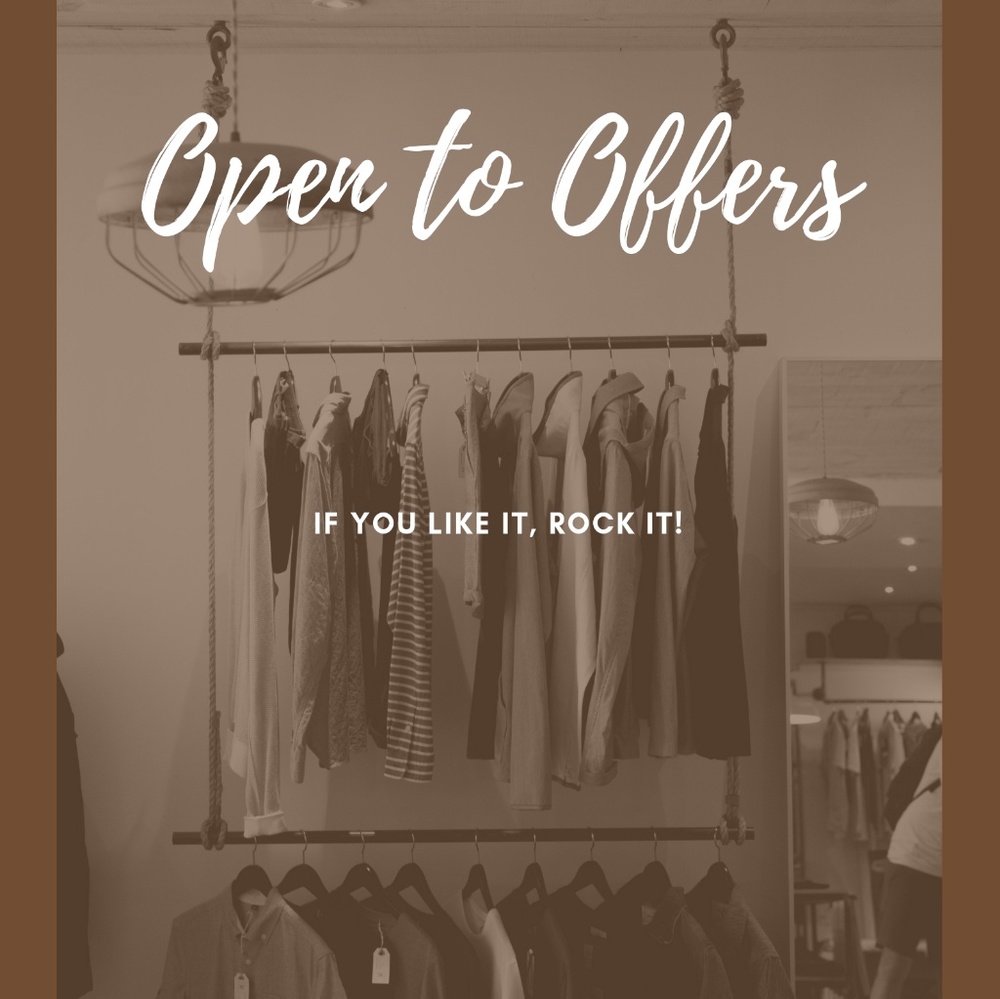 Reasonable Offers Welcomed!